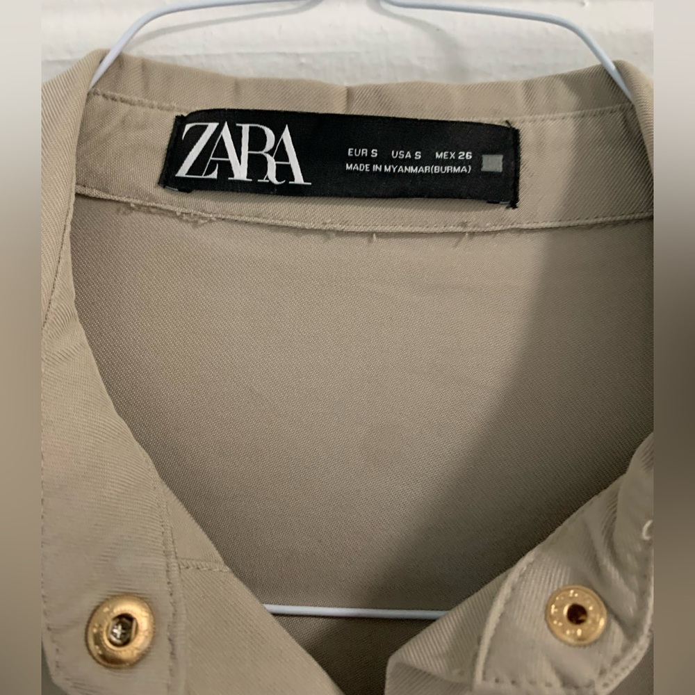 Zara shirt dress - size Small - Picture 3 of 7